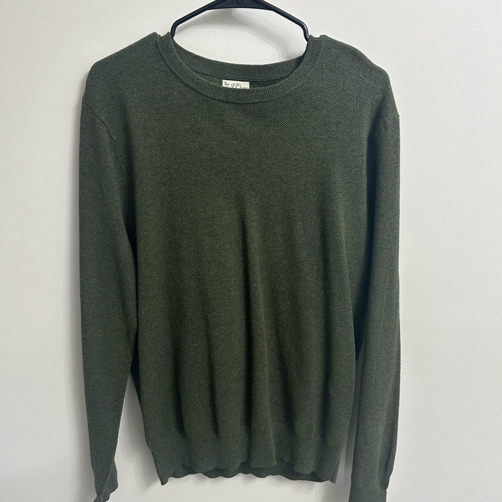 JclCrew Men’s Sweater Size L Green